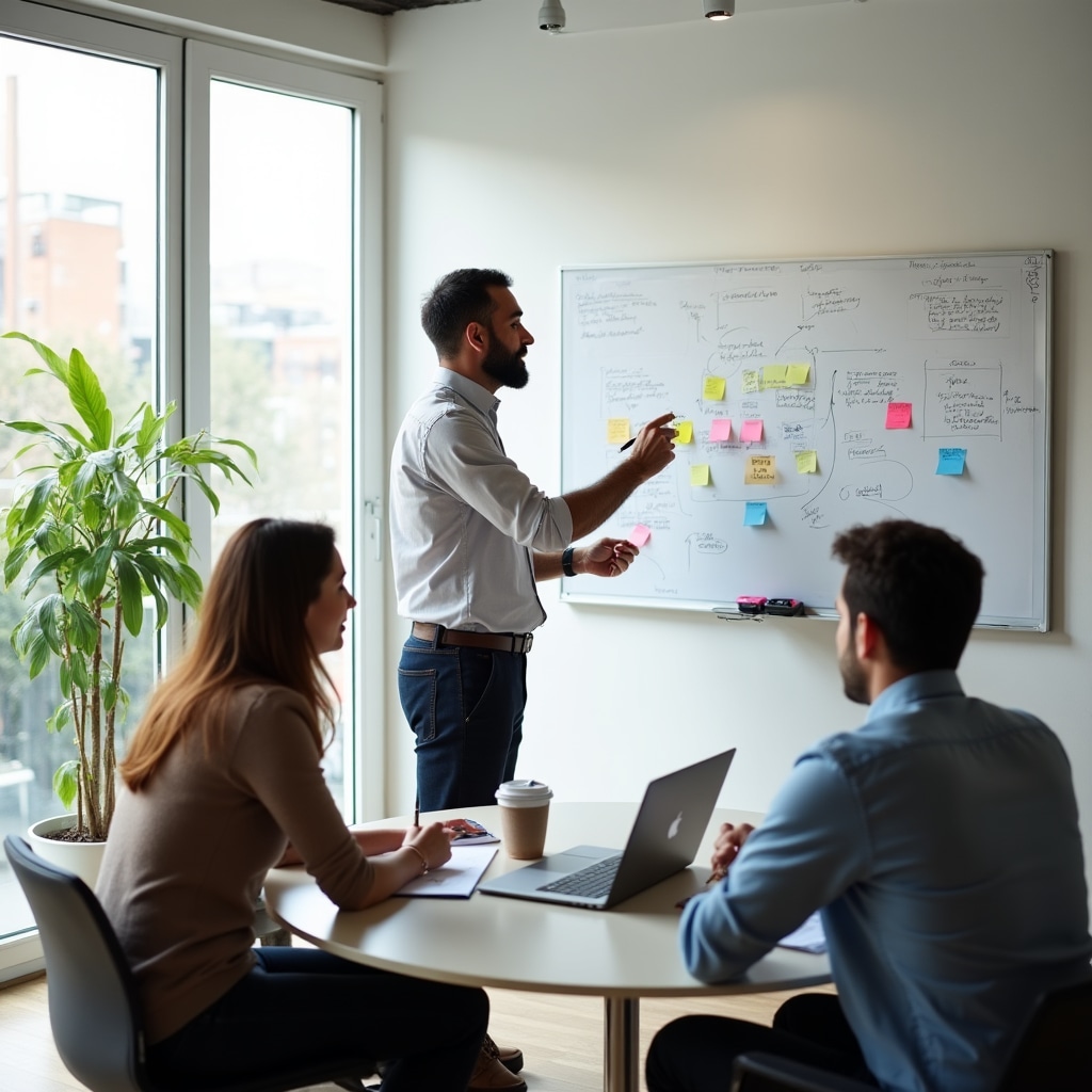 Team Fynivmor Digital in riunione strategica